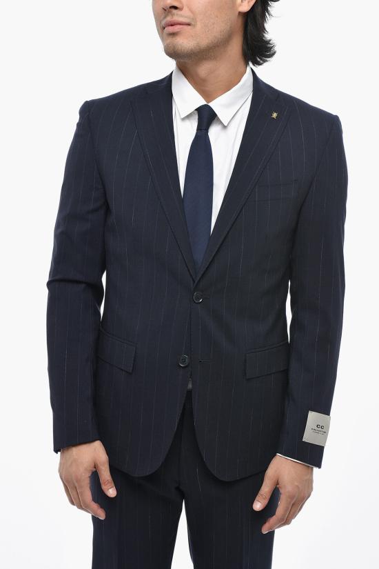  꼬르넬리아니 수트 세트 277R29 2767581 002 Blue - CORNELIANI