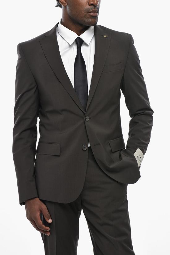  꼬르넬리아니 수트 세트 277R29 2768563 030 Brown - CORNELIANI