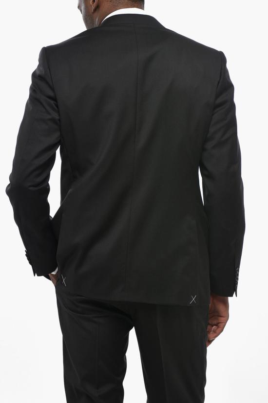  꼬르넬리아니 수트 세트 277R45 2768150 020 Black - CORNELIANI