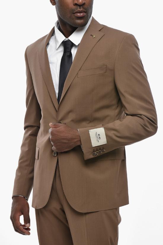 꼬르넬리아니 수트 세트 277R29 2768563 033 Brown - CORNELIANI