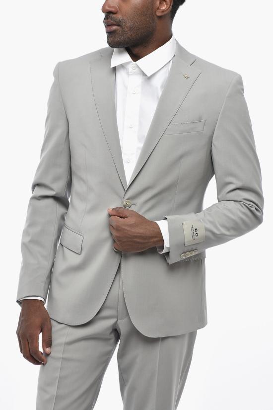  꼬르넬리아니 수트 세트 277R29 2768563 025 Gray - CORNELIANI