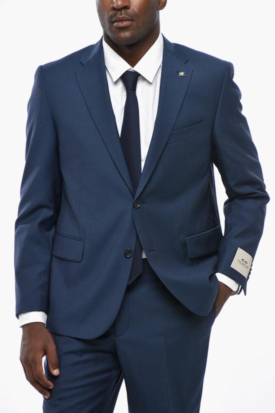  꼬르넬리아니 수트 세트 277R45 2768326 003 Blue - CORNELIANI