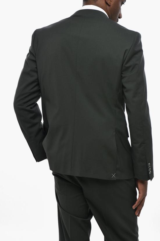  꼬르넬리아니 수트 세트 277R48 2768563 052 Military Green - CORNELIANI