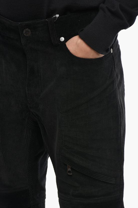  닐바렛 스트레이트 팬츠 PBPA696H M053 01 Black - NEIL BARRETT