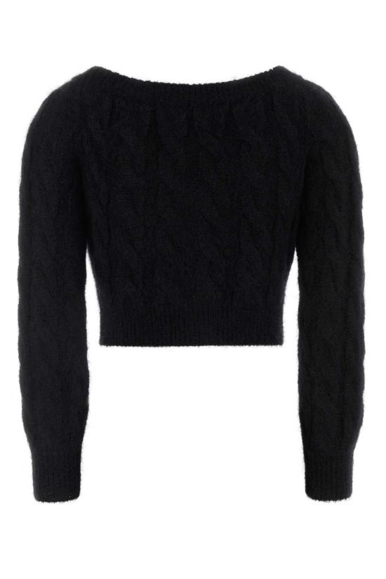 26SS 알레산드라리치 스웨터 FABX4343K4724 9008 Black - ALESSANDRA RICH