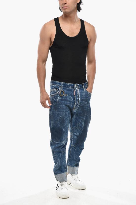  디스퀘어드2 데님 팬츠 S71LB1400S30342470 Blue - DSQUARED2