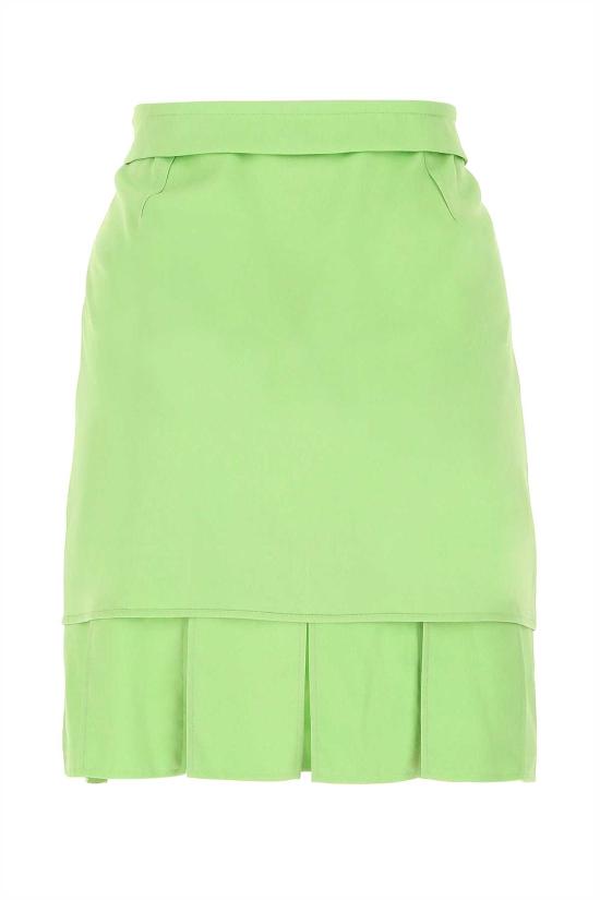  보테가베네타 스커트 646585V01N0 3516 Green - BOTTEGA VENETA