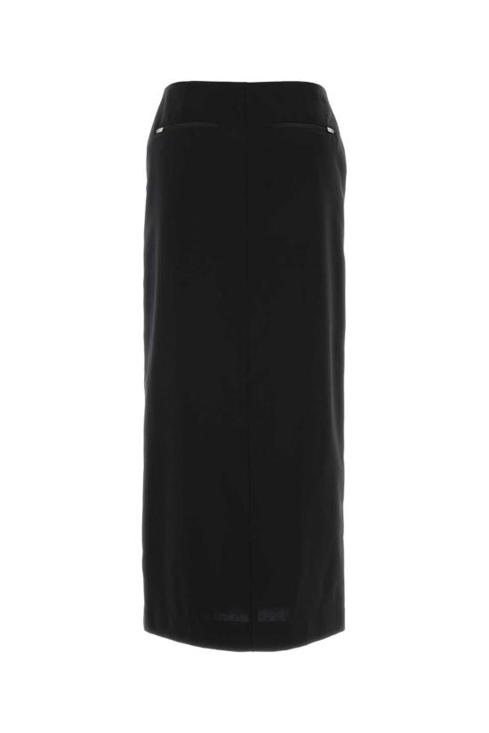 25FW 에르노 스커트 GN00016DL12847 9300 Black - HERNO