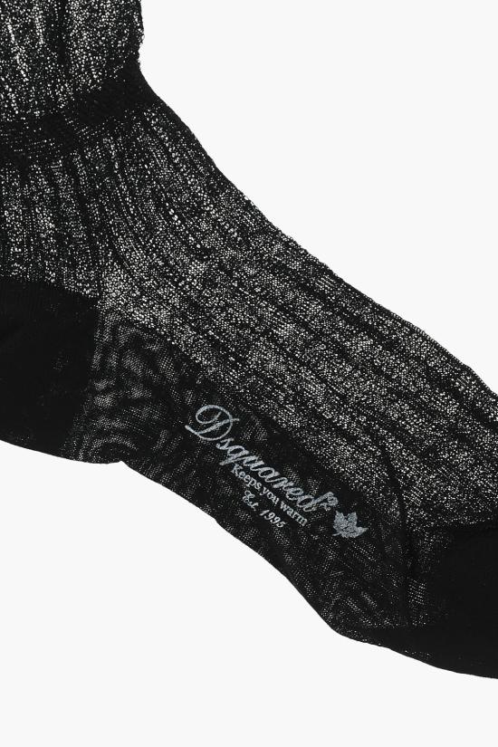  디스퀘어드2 양말 W14SO500111M2124 Black - DSQUARED2