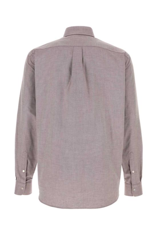 26SS 펜디 옥스포드 코튼 셔츠 FS1296AVZD F0HM6 Purple - FENDI