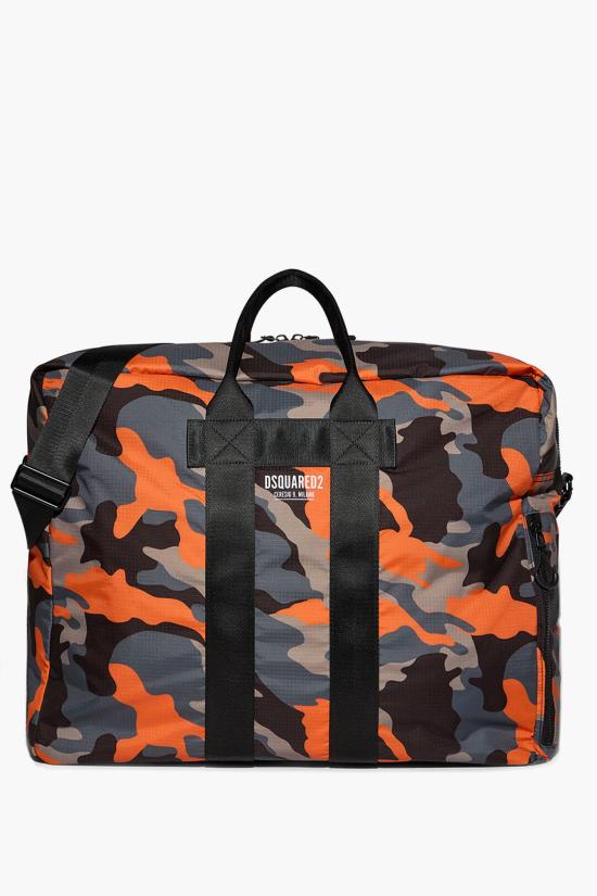  디스퀘어드2 더플백 DFM003616805525M2478 Arancio Grigio - DSQUARED2