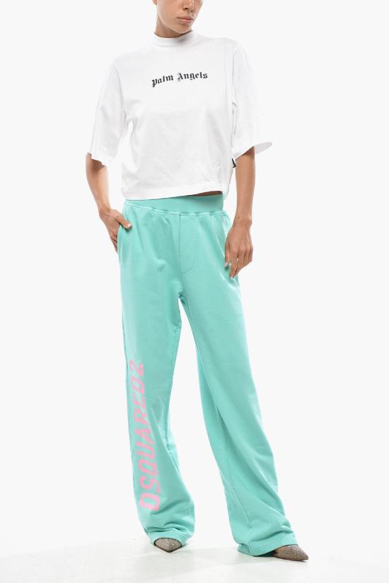  디스퀘어드2 트레이닝/조거 팬츠 S75KB0376D25002603 Light blue - DSQUARED2