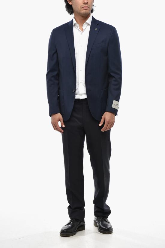  꼬르넬리아니 수트 자켓 27XZ17 2768150 002 Blue - CORNELIANI