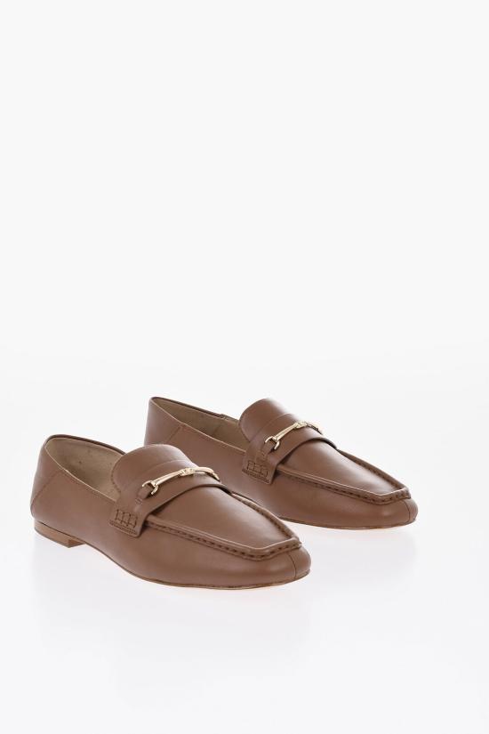  마이클 코어스 로퍼 40R5LEFP1L230 Brown