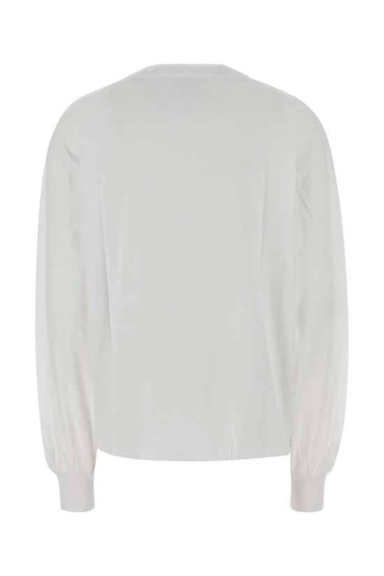 26FW 가니 긴팔 티셔츠 A1050241 151 White - GANNI