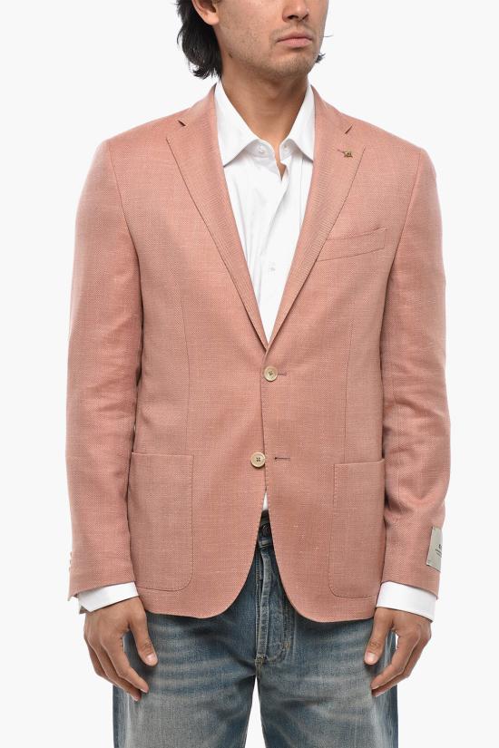  꼬르넬리아니 수트 자켓 27XZ17 2766237 045 Pink