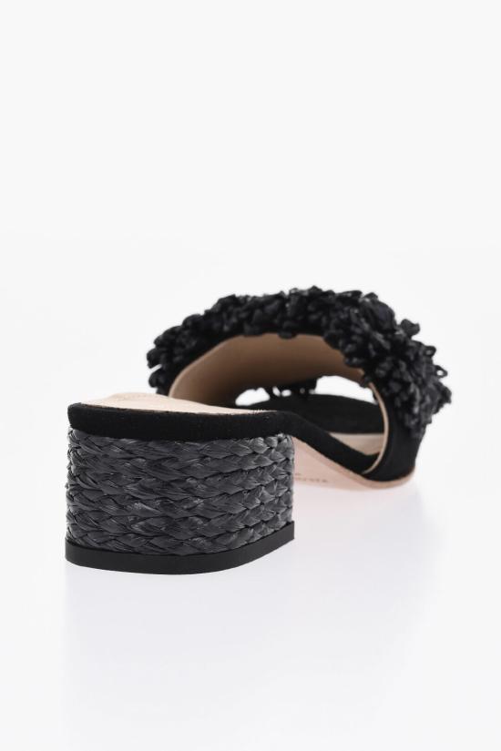  팔로마바르셀로 샌들 FIORE KID SUEDE BLACK - PALOMA BARCELO