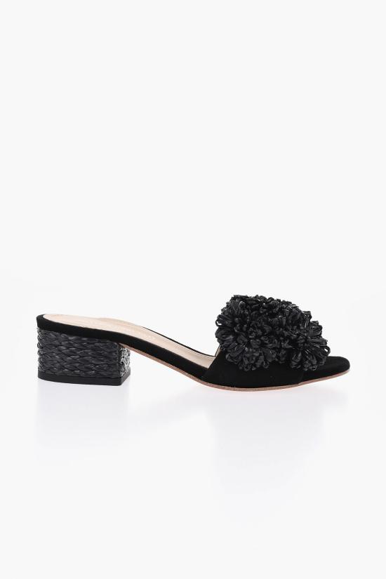  팔로마바르셀로 샌들 FIORE KID SUEDE BLACK - PALOMA BARCELO
