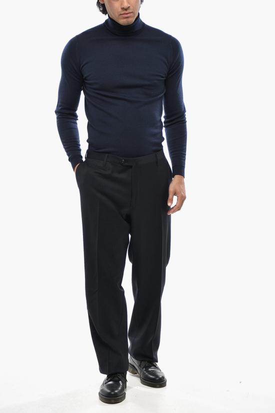  꼬르넬리아니 스트레이트 팬츠 845206 6817536 004 Blue - CORNELIANI