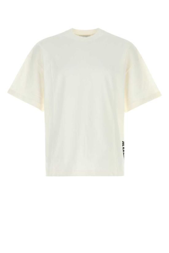 26FW 질샌더 반팔 티셔츠 J22GC0277J20347 102 White