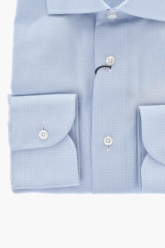  꼬르넬리아니 긴팔 셔츠 91P100 2111267 003 Light blue - CORNELIANI