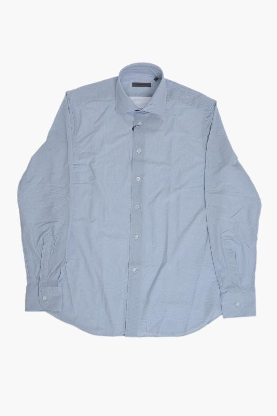  꼬르넬리아니 긴팔 셔츠 27P178 9981473 003 Blue - CORNELIANI