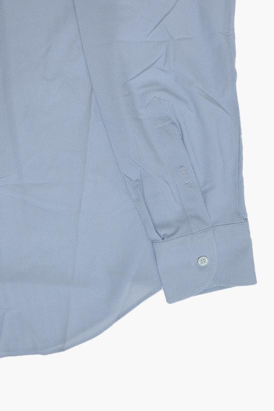  꼬르넬리아니 긴팔 셔츠 27P178 9981473 003 Blue - CORNELIANI