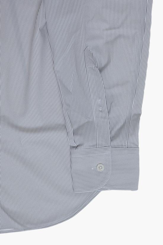  꼬르넬리아니 긴팔 셔츠 27P178 9481473 013 Bianco Grigio - CORNELIANI