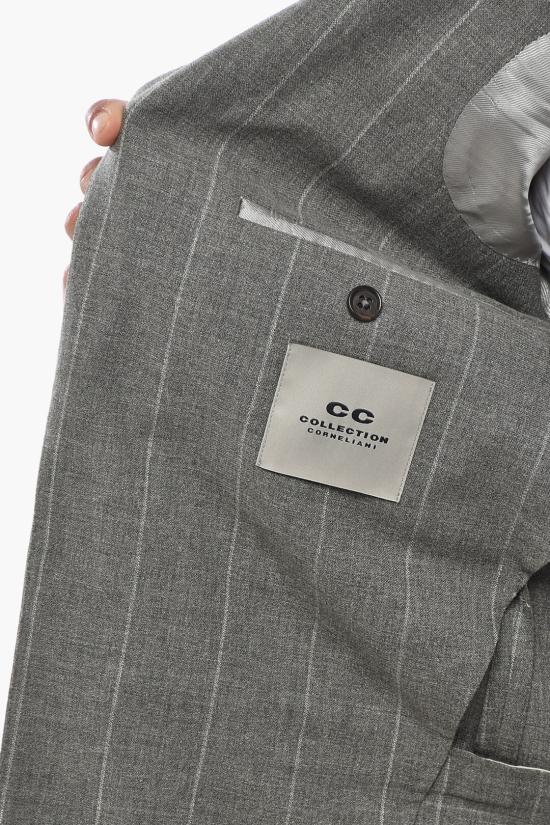  꼬르넬리아니 수트 세트 27NZ12 2767270 050 Gray - CORNELIANI
