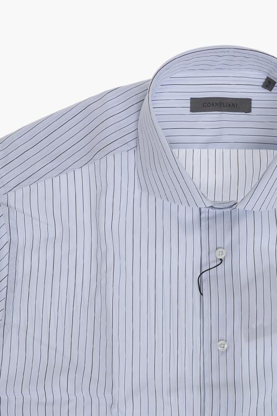  꼬르넬리아니 긴팔 셔츠 27P102 9481620 011 Blue - CORNELIANI