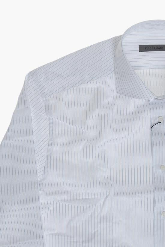  꼬르넬리아니 긴팔 셔츠 27P102 9381705 080 White - CORNELIANI