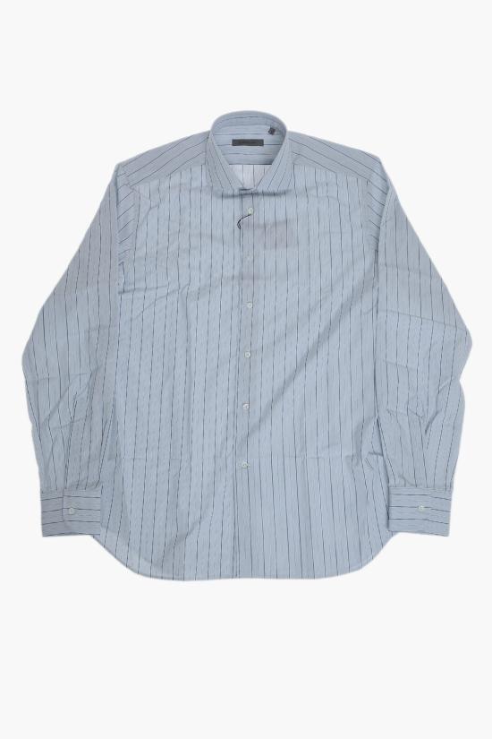  꼬르넬리아니 긴팔 셔츠 27P102 9381634 001 Blue - CORNELIANI