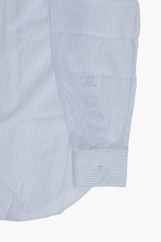  꼬르넬리아니 긴팔 셔츠 27P102 9381605 001 Bianco Blu - CORNELIANI