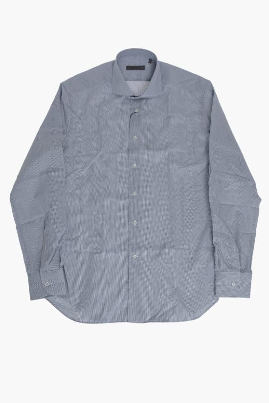  꼬르넬리아니 긴팔 셔츠 27P102 9381285 001 Blue - CORNELIANI