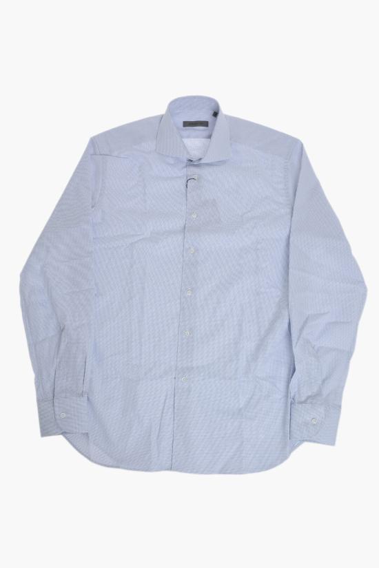  꼬르넬리아니 긴팔 셔츠 27P102 9381284 002 Blue - CORNELIANI