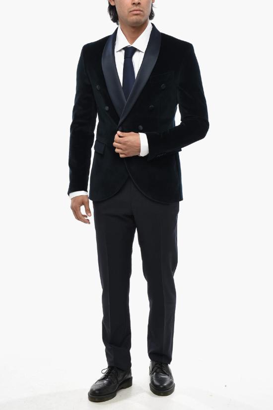  꼬르넬리아니 수트 자켓 946T68 9498500 001 Blue - CORNELIANI
