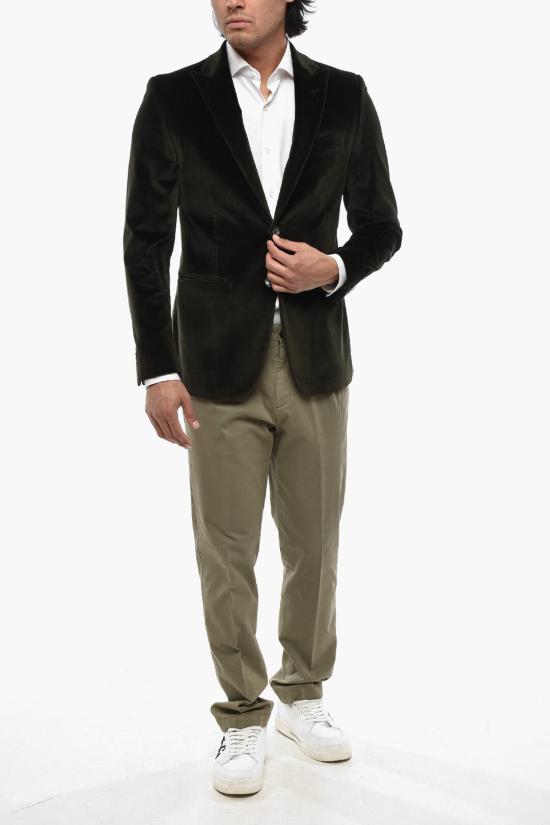  꼬르넬리아니 수트 자켓 946T19 9498500 051 Military Green - CORNELIANI