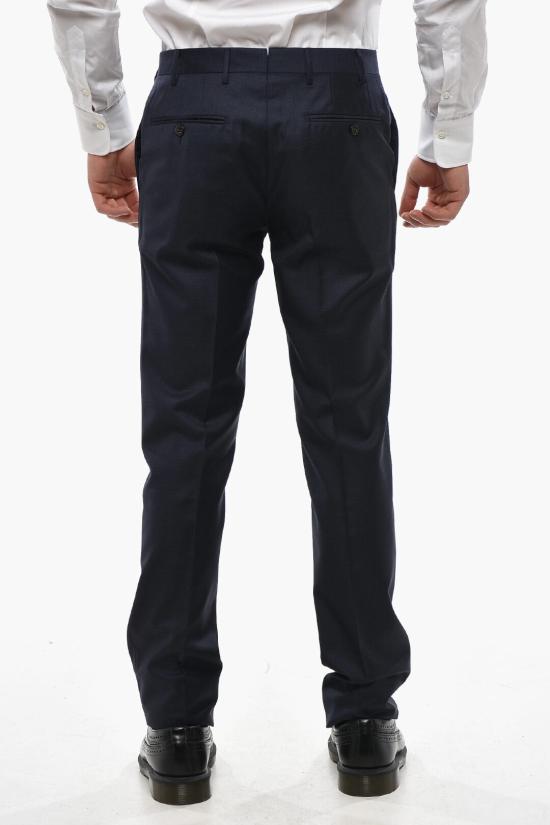  꼬르넬리아니 수트 팬츠 855264 0117287 001 Blue - CORNELIANI