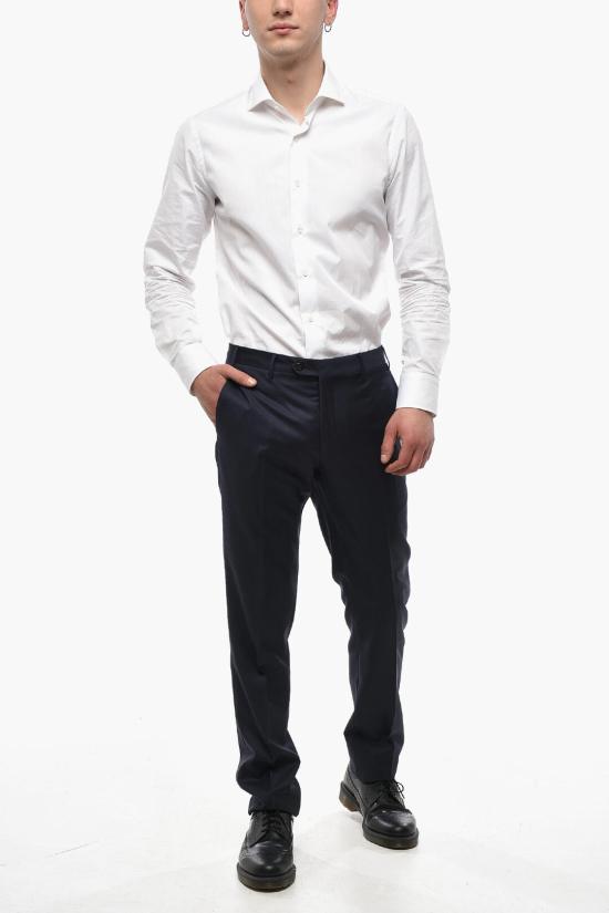  꼬르넬리아니 수트 팬츠 855264 0117287 001 Blue - CORNELIANI