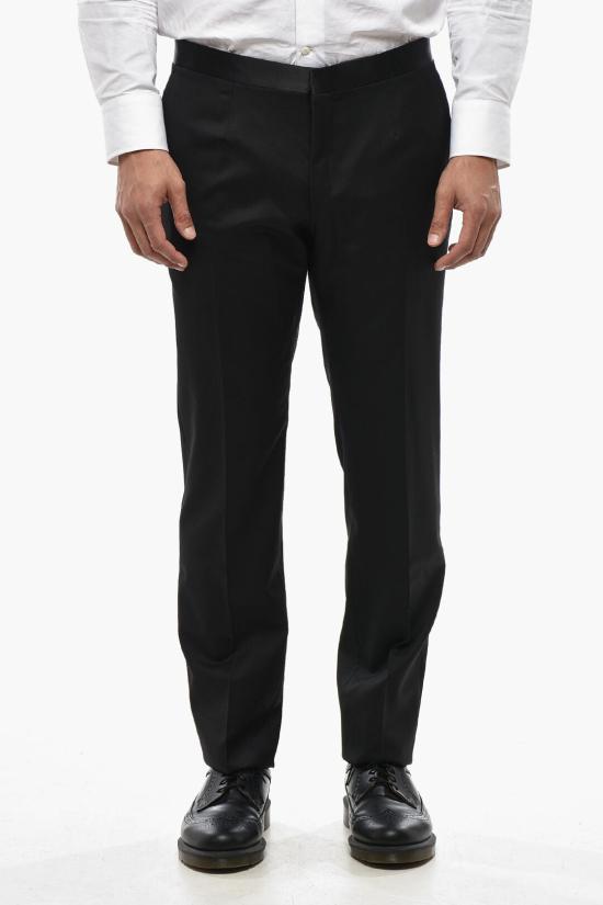  꼬르넬리아니 스트레이트 팬츠 935T13 9398150 020 Black