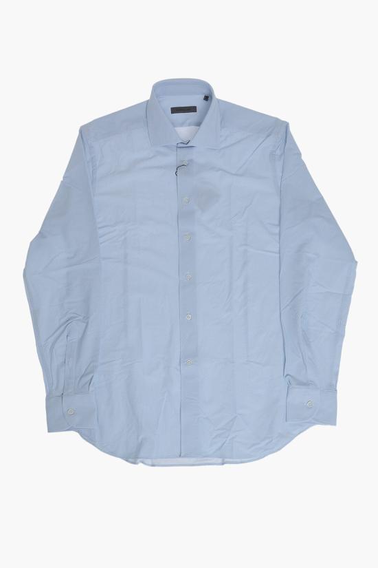  꼬르넬리아니 긴팔 셔츠 27P178 2981483 006 Blue - CORNELIANI
