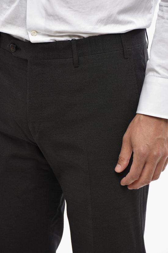 꼬르넬리아니 수트 팬츠 855264 0114102 020 Black - CORNELIANI