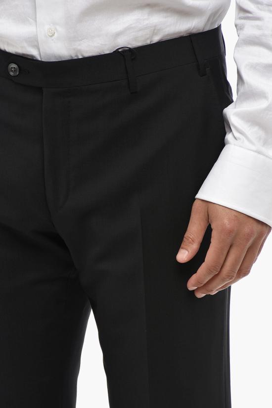  꼬르넬리아니 수트 팬츠 935T00 9394135 020 Black - CORNELIANI