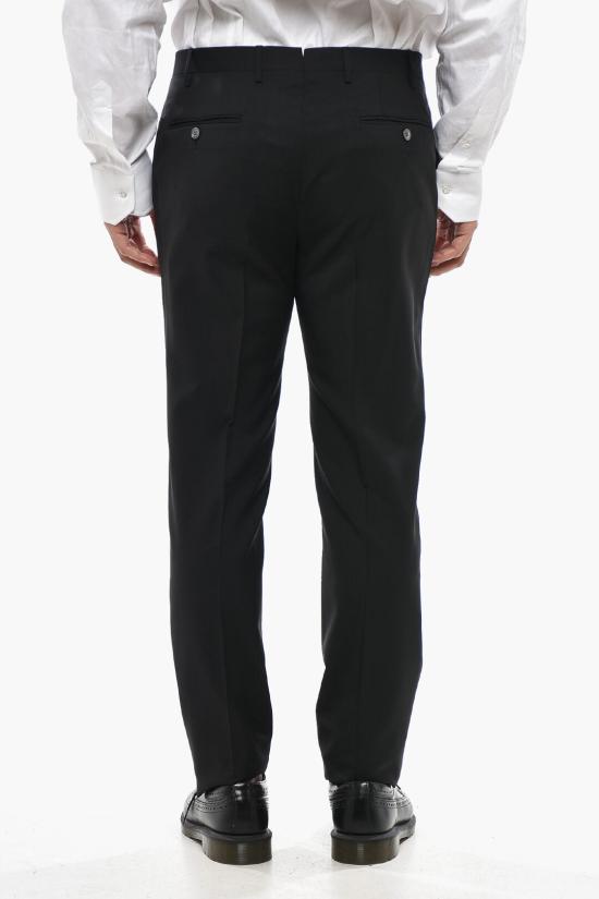  꼬르넬리아니 수트 팬츠 935T00 9394135 020 Black - CORNELIANI