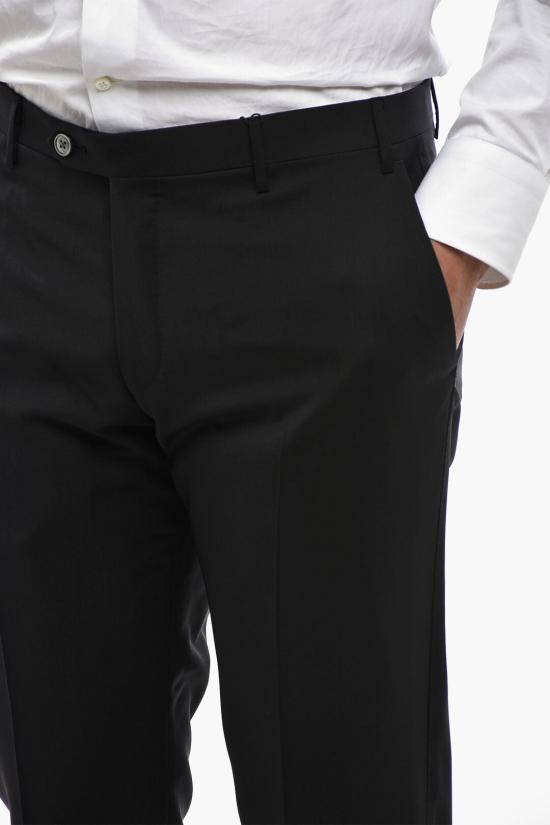  꼬르넬리아니 수트 팬츠 935T08 9394135 020 Black - CORNELIANI