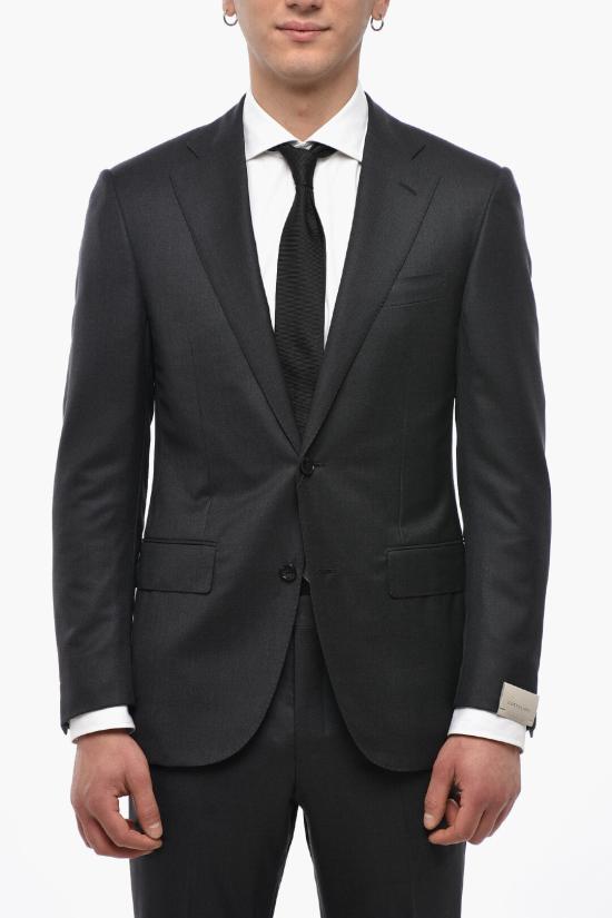  꼬르넬리아니 수트 세트 007N68 0008159 093 Gray - CORNELIANI
