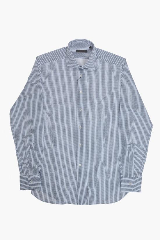  꼬르넬리아니 긴팔 셔츠 27P178 2281491 003 Blue - CORNELIANI