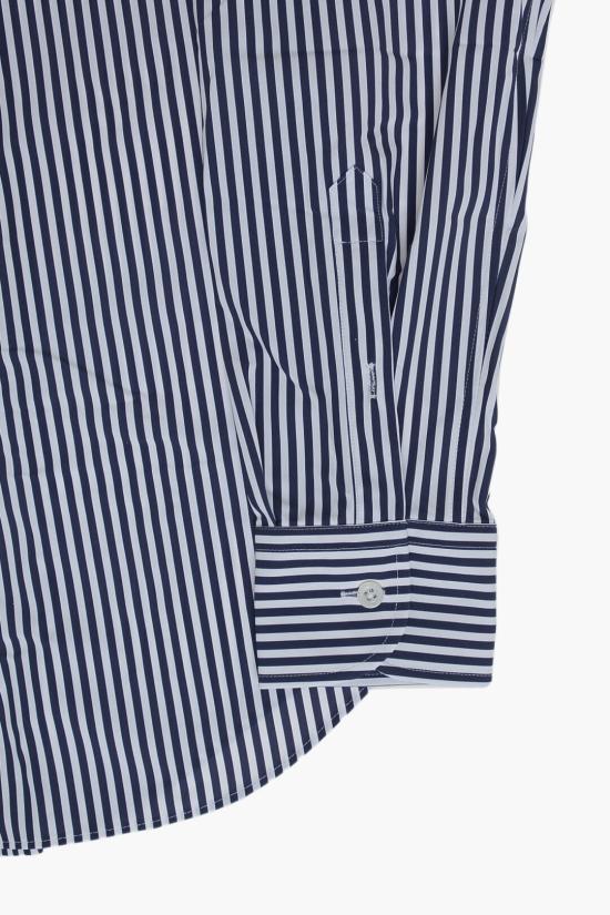 꼬르넬리아니 긴팔 셔츠 27P178 2581488 002 Bianco Blu - CORNELIANI