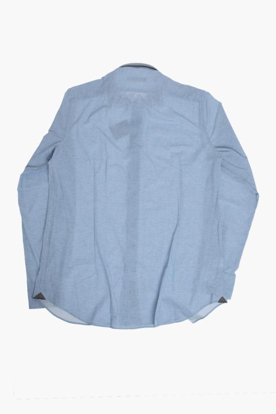  꼬르넬리아니 긴팔 셔츠 27P178 2281477 006 Blue - CORNELIANI