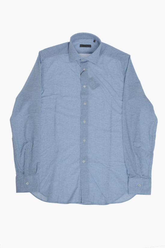  꼬르넬리아니 긴팔 셔츠 27P178 2281477 006 Blue - CORNELIANI